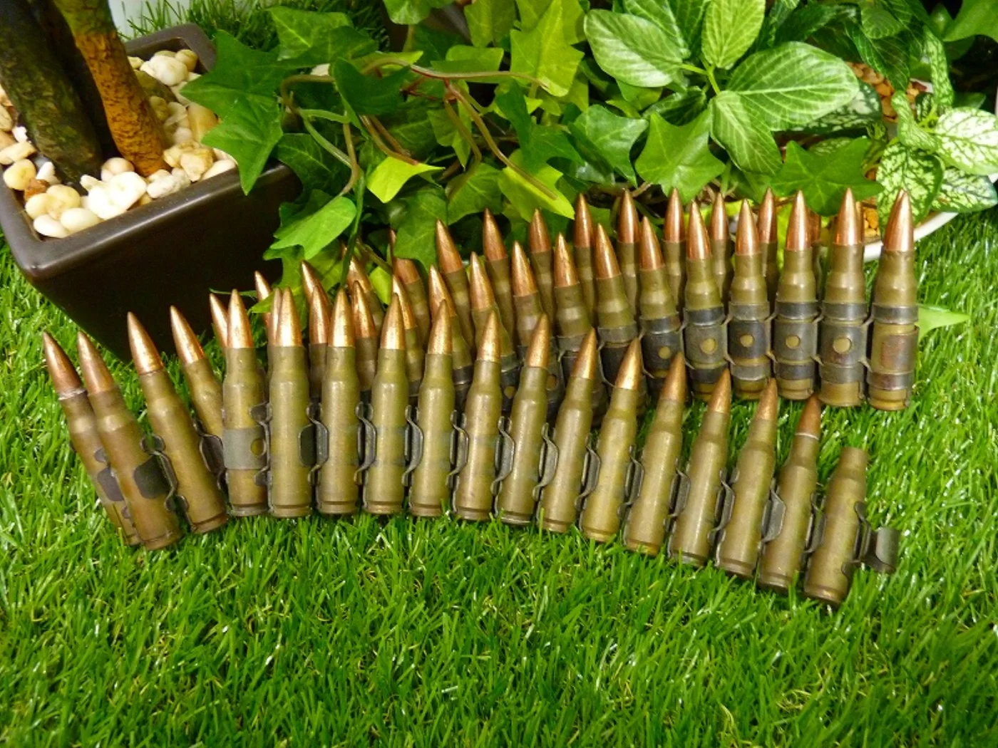 M16用 5.56mm ダミーカートリッジ 50連セット 記録写真2