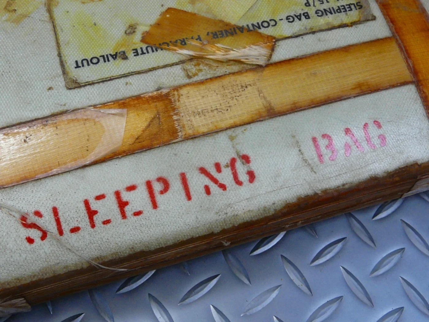 SLEEPING BAG SRU-15/P 記録写真4