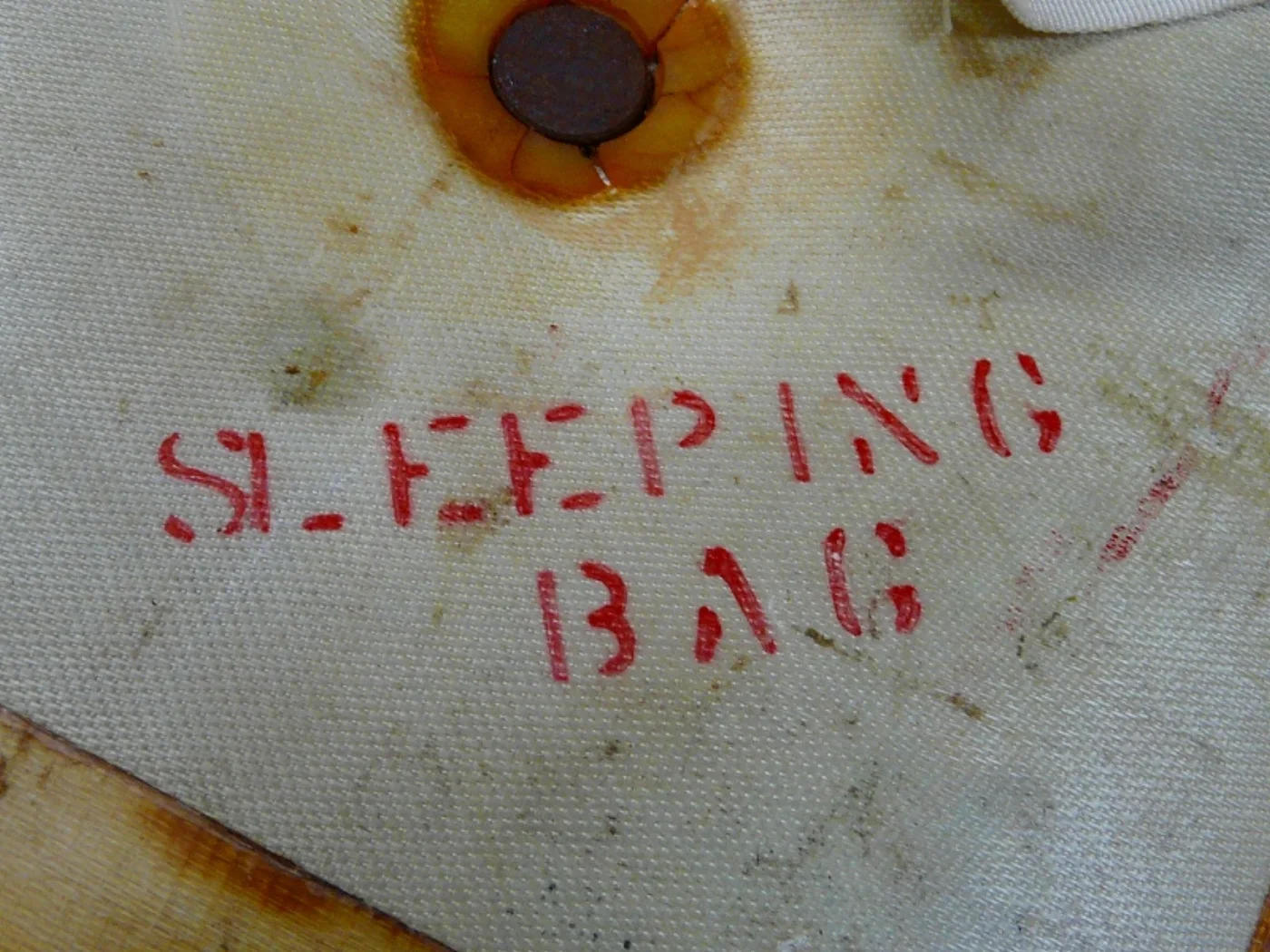 SLEEPING BAG SRU-15/P 記録写真6