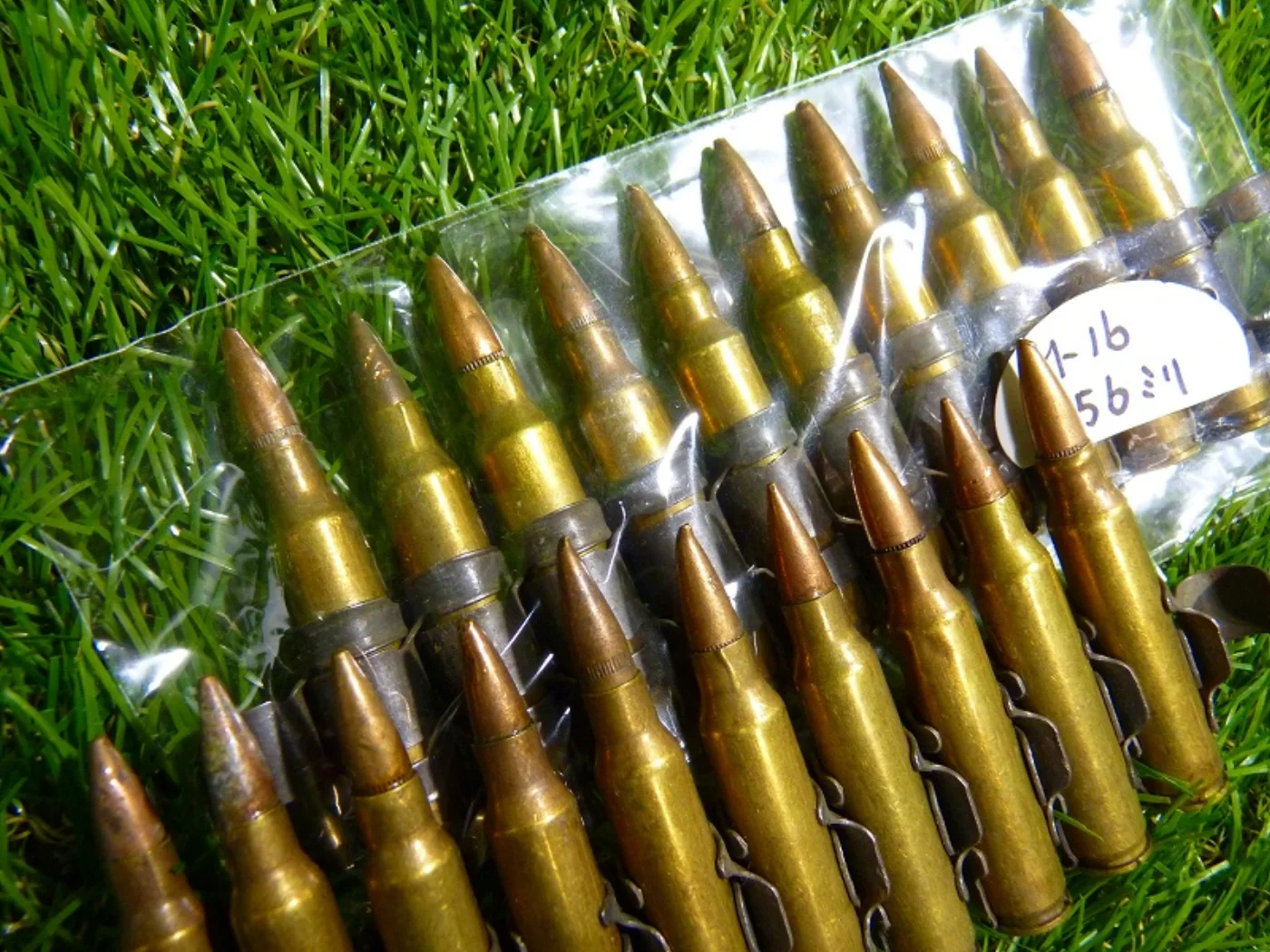 M16 5.56mm ダミー弾頭付き 10発セット 記録写真6