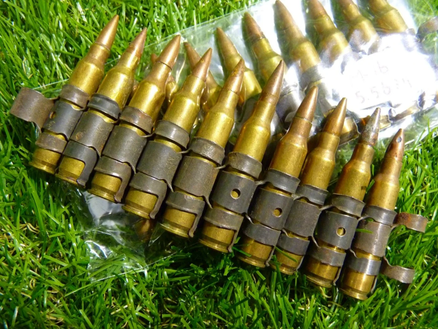M16 5.56mm ダミー弾頭付き 10発セット 記録写真7