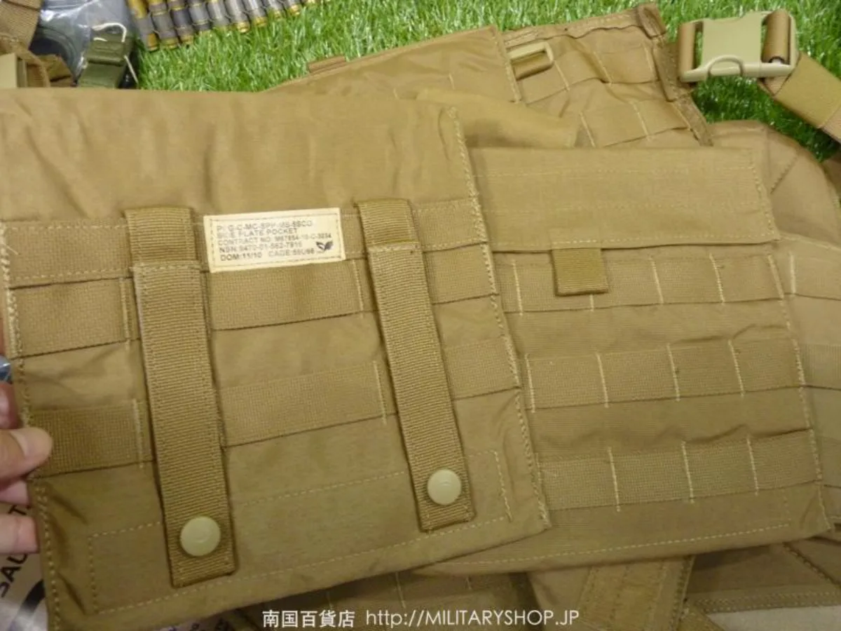USMC SCALABLE PLATE CARRIER コヨーテセット(M) 新品訳あり 記録写真5