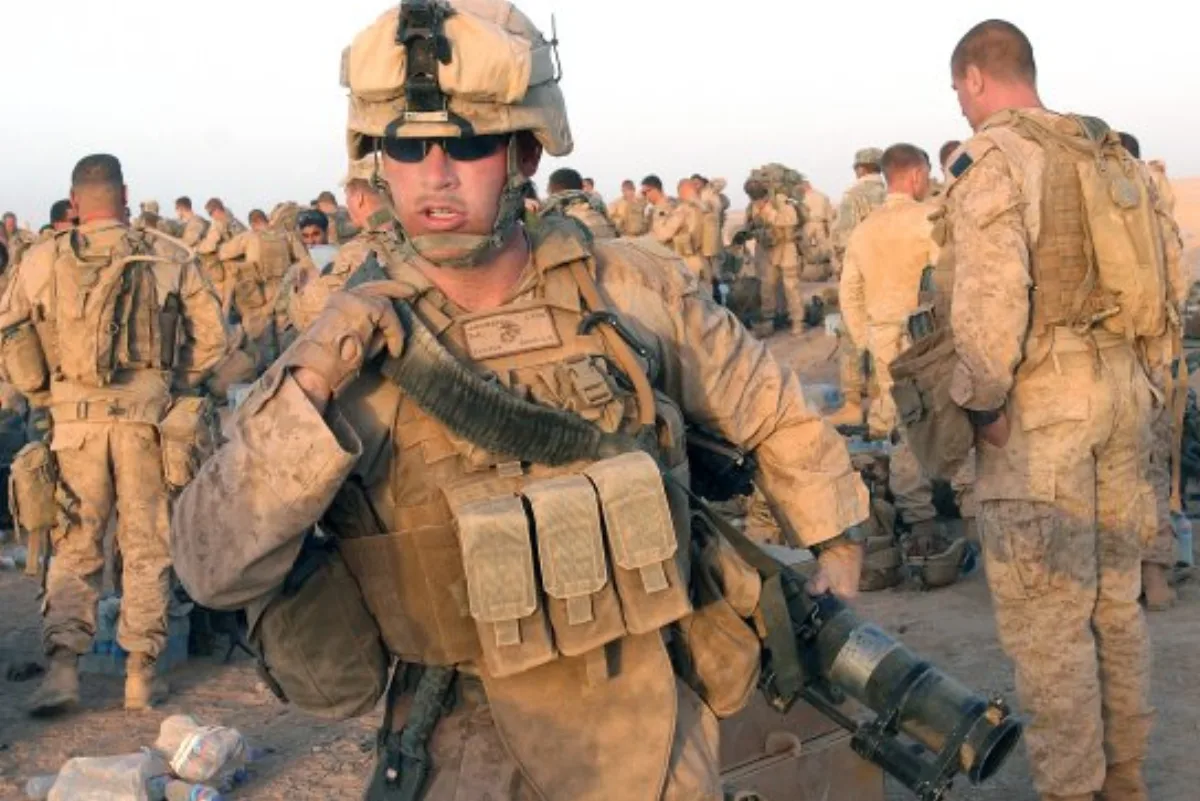 USMC SCALABLE PLATE CARRIER コヨーテセット(M) 新品訳あり 記録写真6