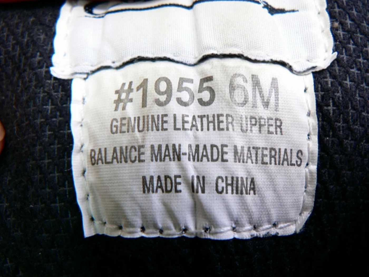 コンバットブーツ 黒 6 24cm 記録写真3