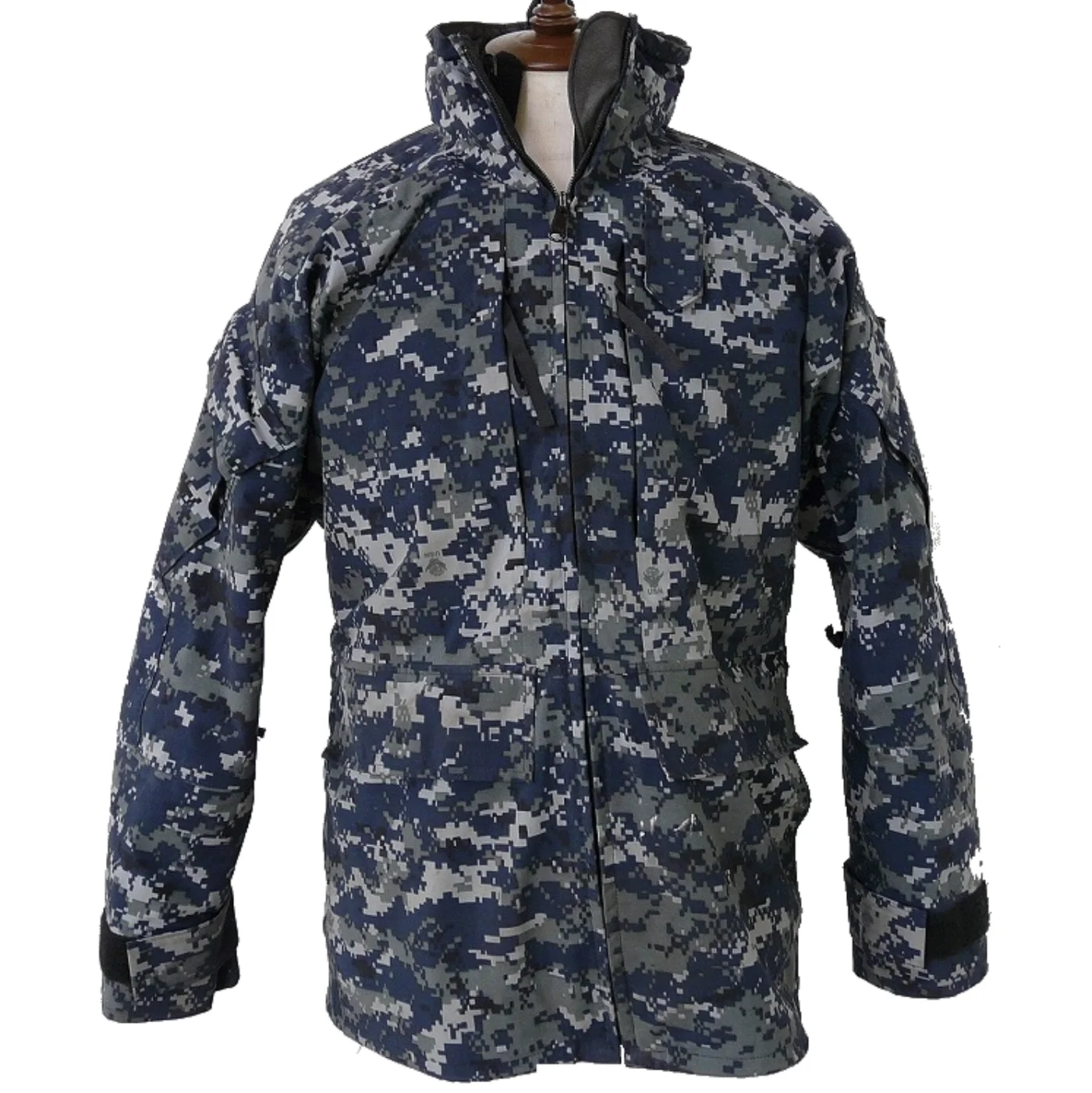 U.S.NAVY ゴアテックスパーカー フリース付き S-R 極上品(レア) 記録写真2