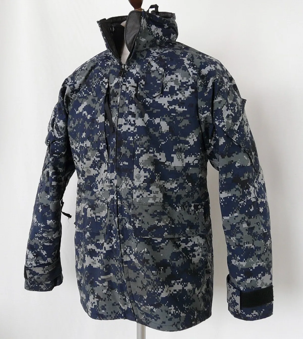 U.S.NAVY ゴアテックスパーカー フリース付き S-R 極上品(レア) 記録写真2