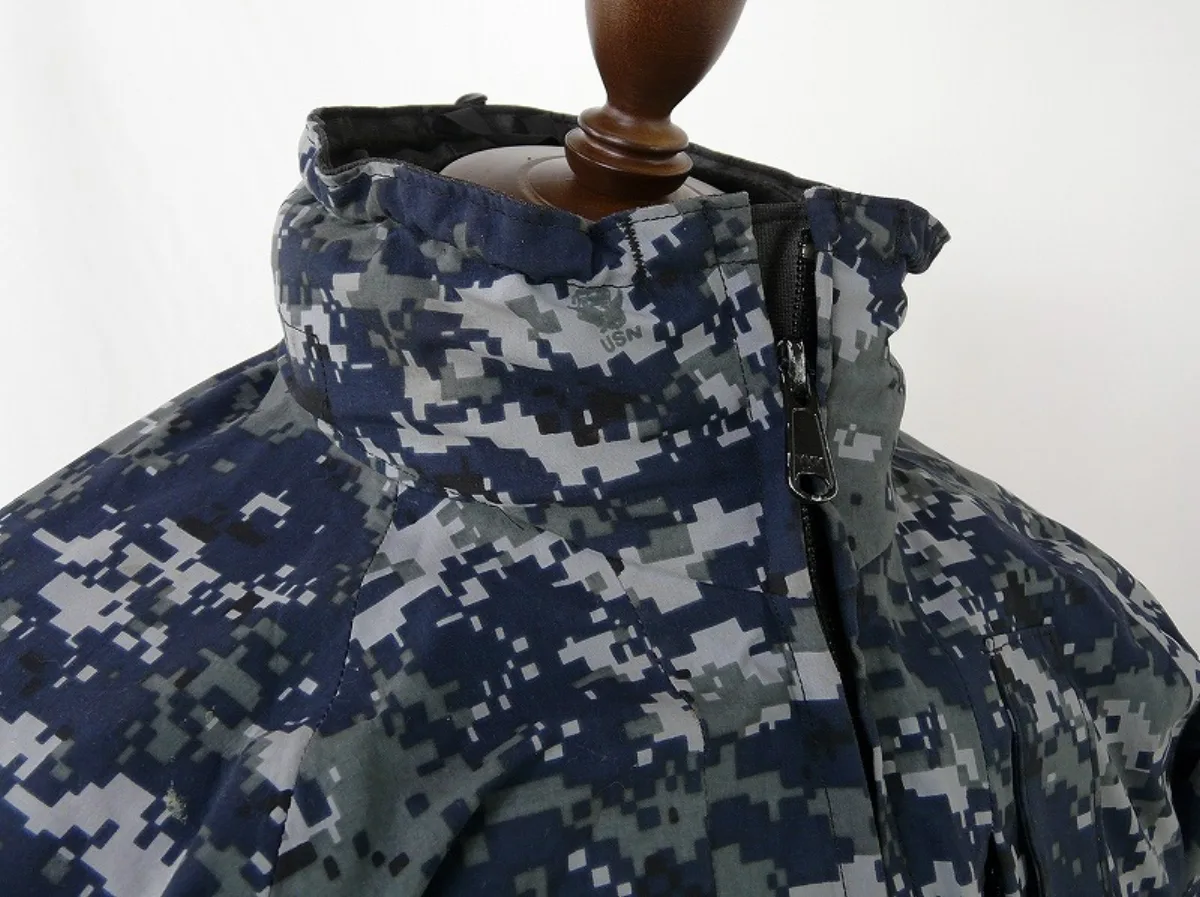 U.S.NAVY ゴアテックスパーカー フリース付き S-R 極上品(レア) 記録写真5
