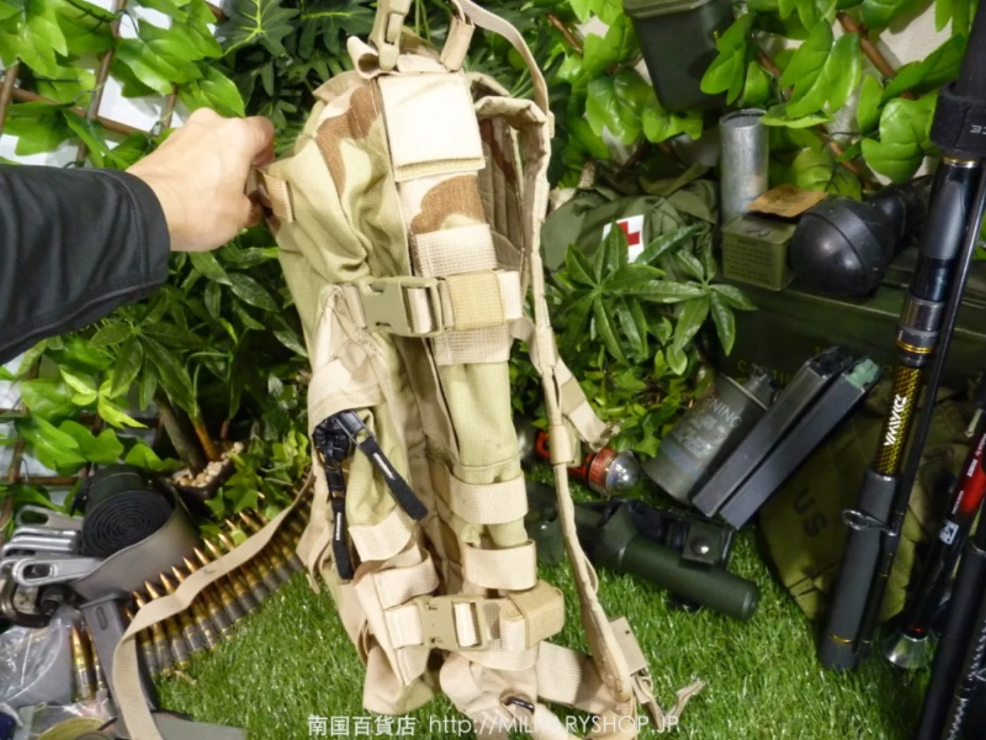 MOLLE II アサルトパック 3色デザート 中古良品 記録写真3