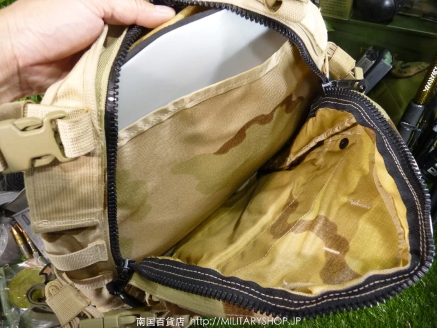 MOLLE II アサルトパック 3色デザート 中古良品 記録写真5
