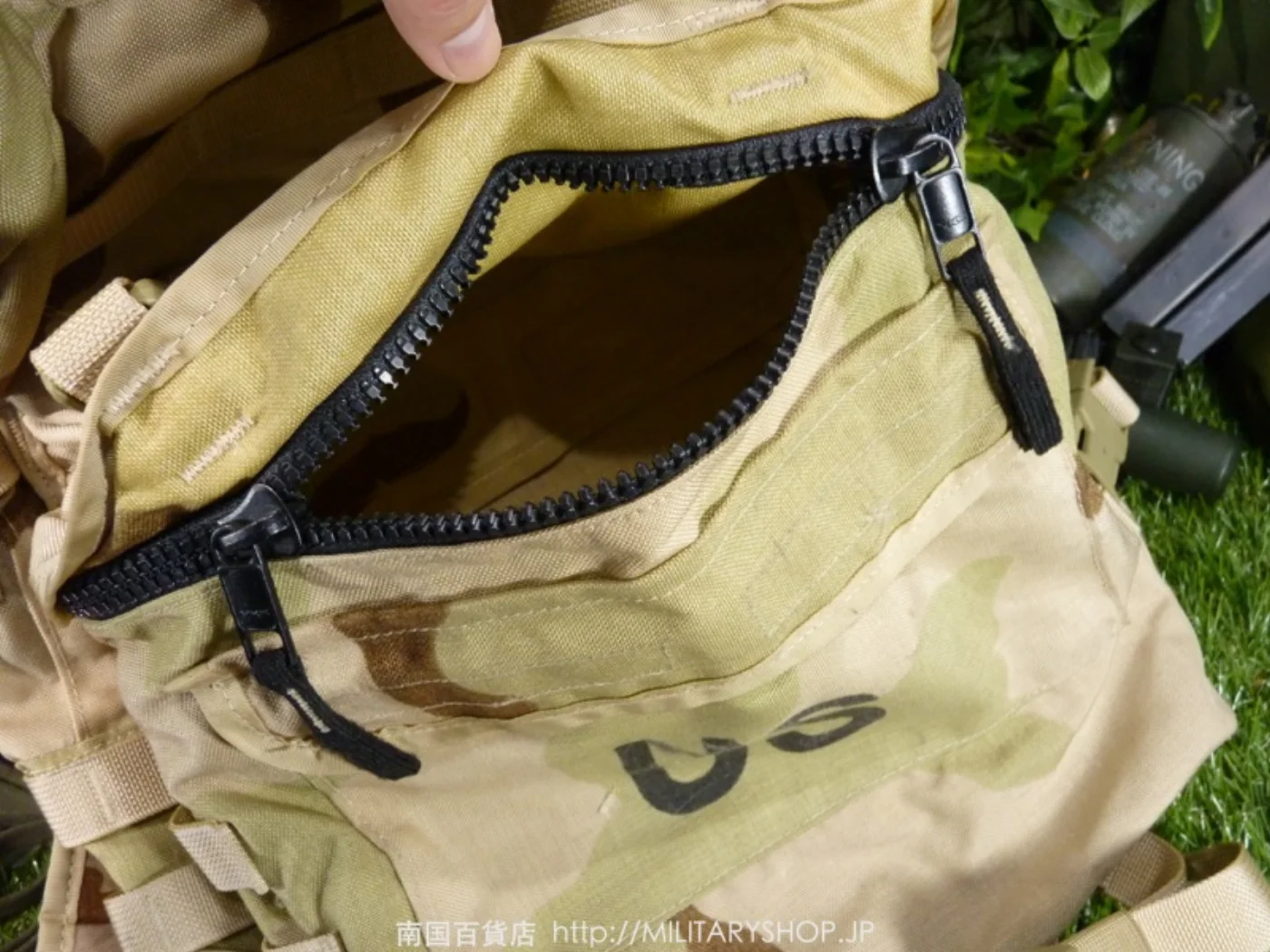 MOLLE II アサルトパック 3色デザート 中古良品 記録写真8