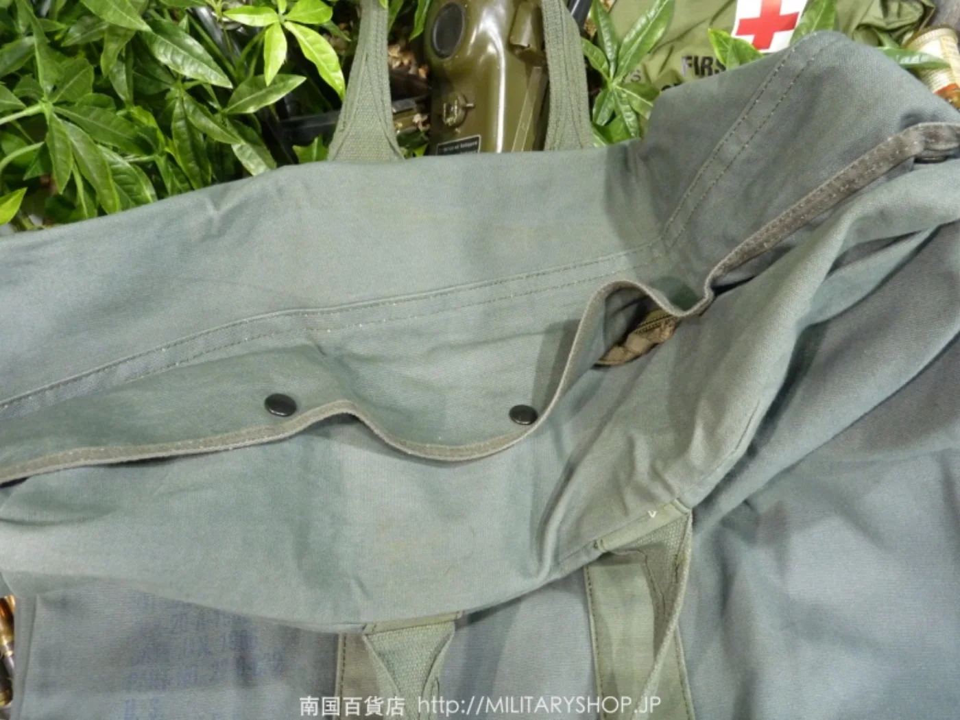 キットバッグ コットン製 デッドストック KIT BAG FLYER 記録写真3