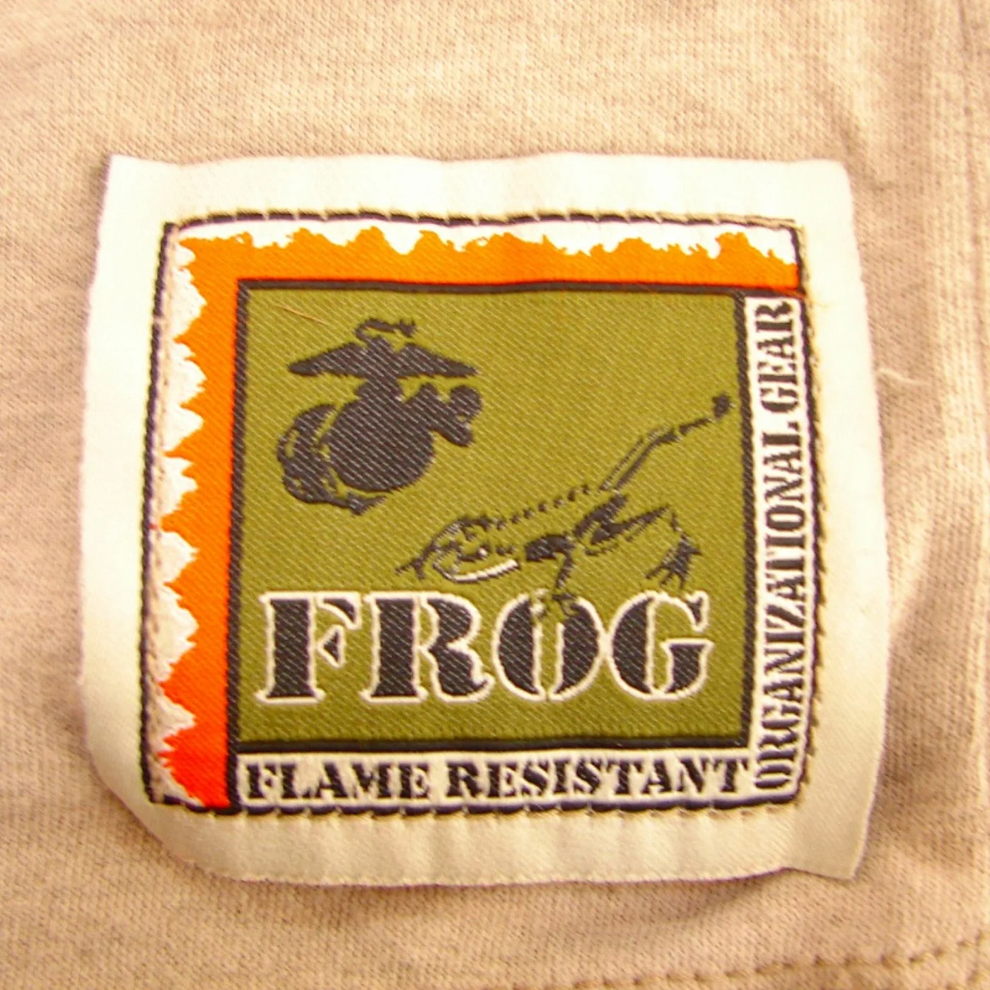 FROG コンバットシャツ MARPATデザート USMC M-R 記録写真8