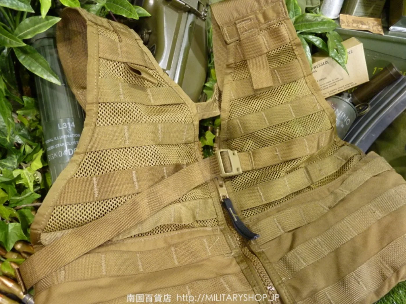 MOLLE II FIGHTING LOAD CARRIER コヨーテ 記録写真2