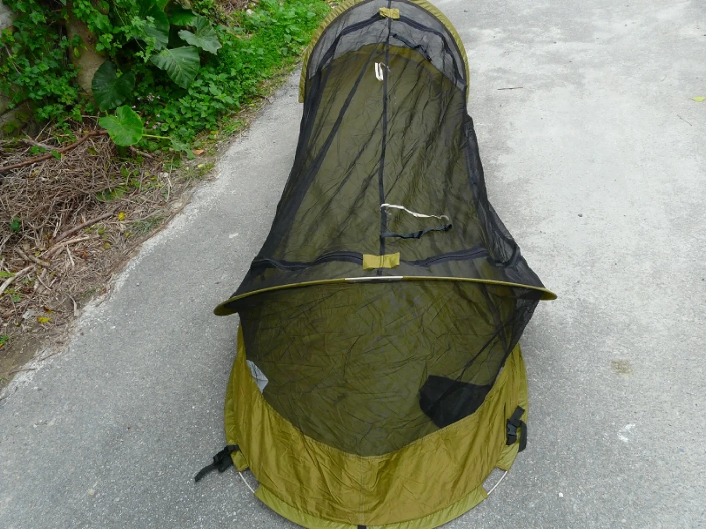 USMC ポップアップ蚊帳テント フライ付き 新品 記録写真5