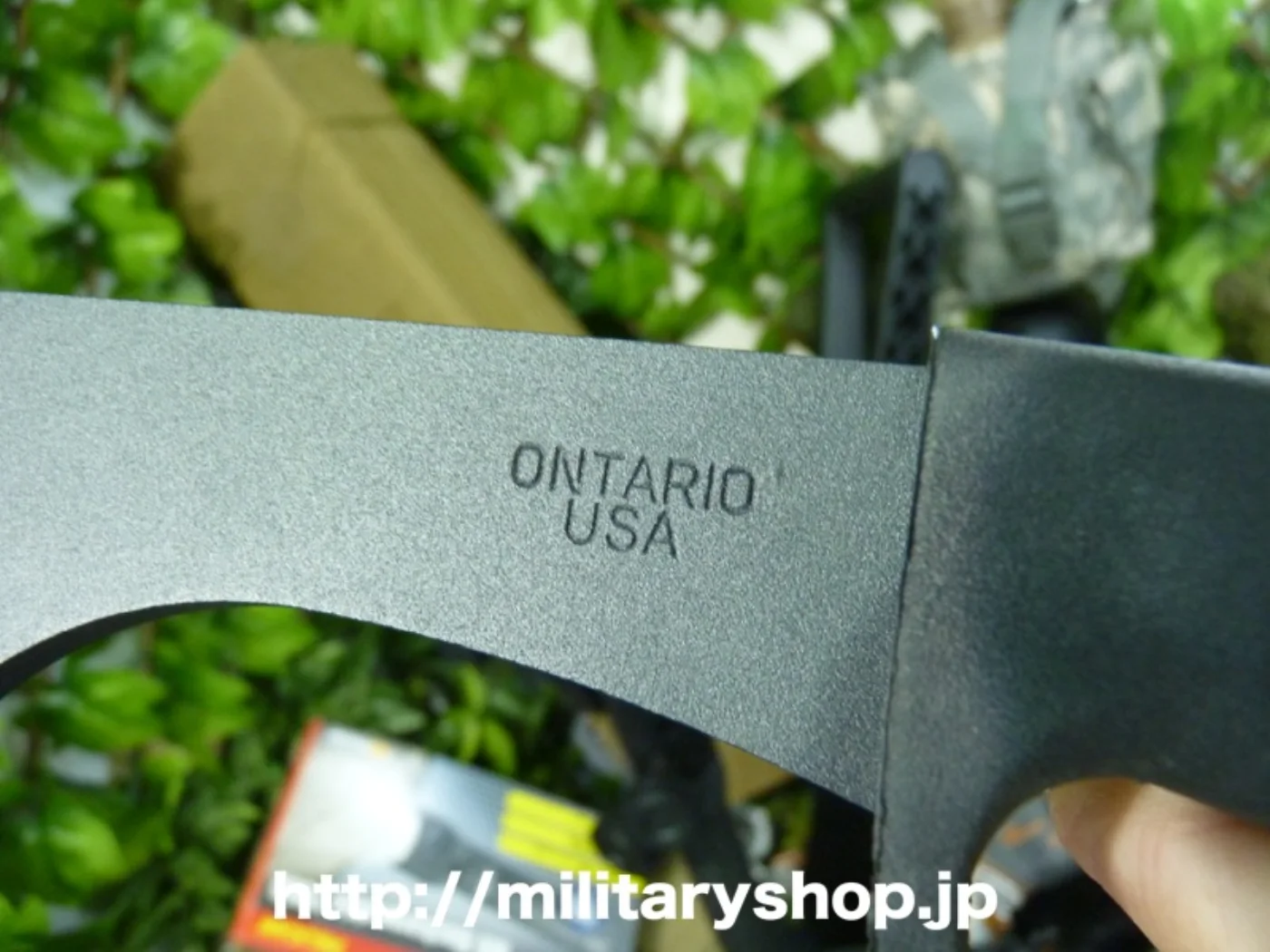 ONTARIO USA 軍用オノ クワ付き完品 レア 記録写真2