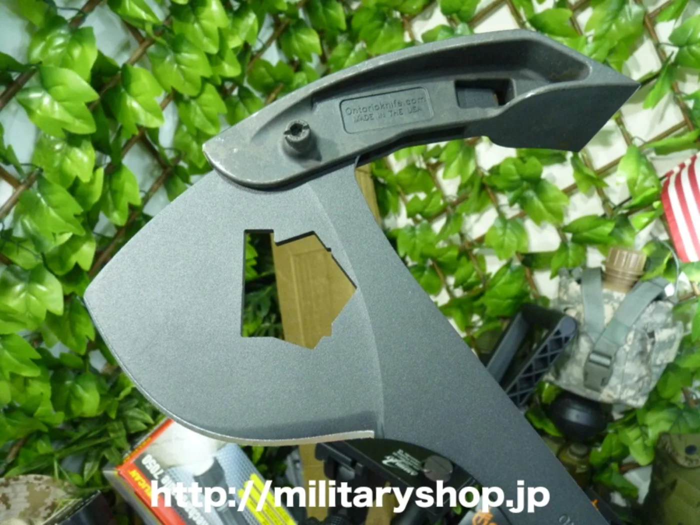 ONTARIO USA 軍用オノ クワ付き完品 レア 記録写真3