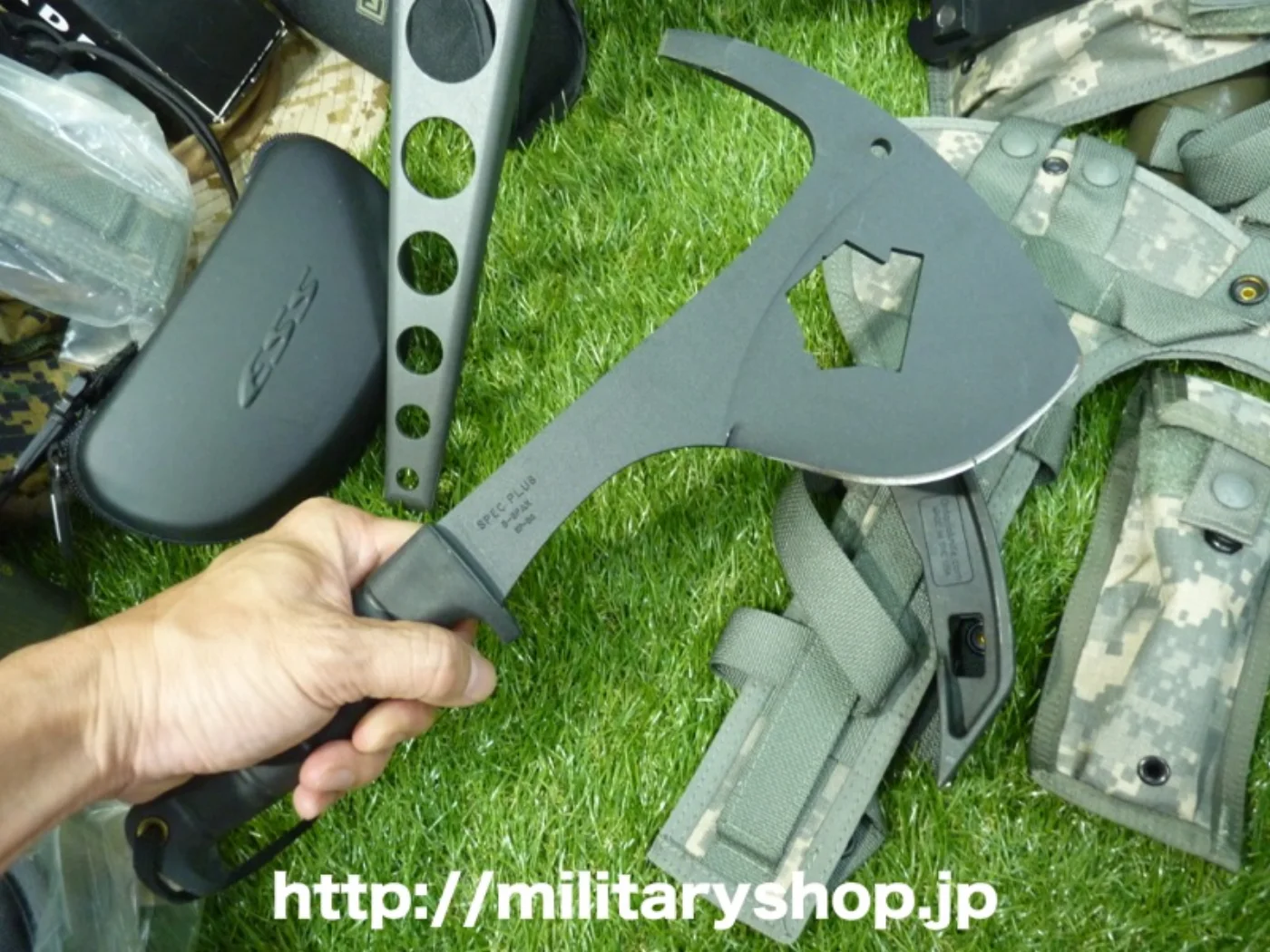 ONTARIO USA 軍用オノ クワ付き完品 レア 記録写真4