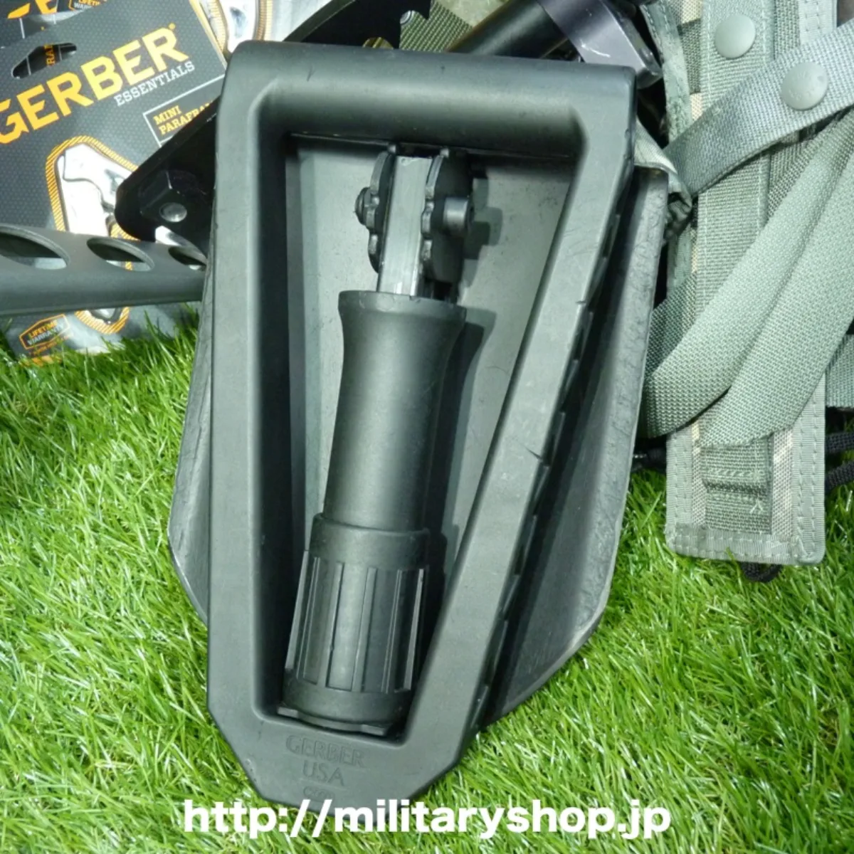 GERBER E-TOOL 折りたたみスコップ 中古 記録写真1