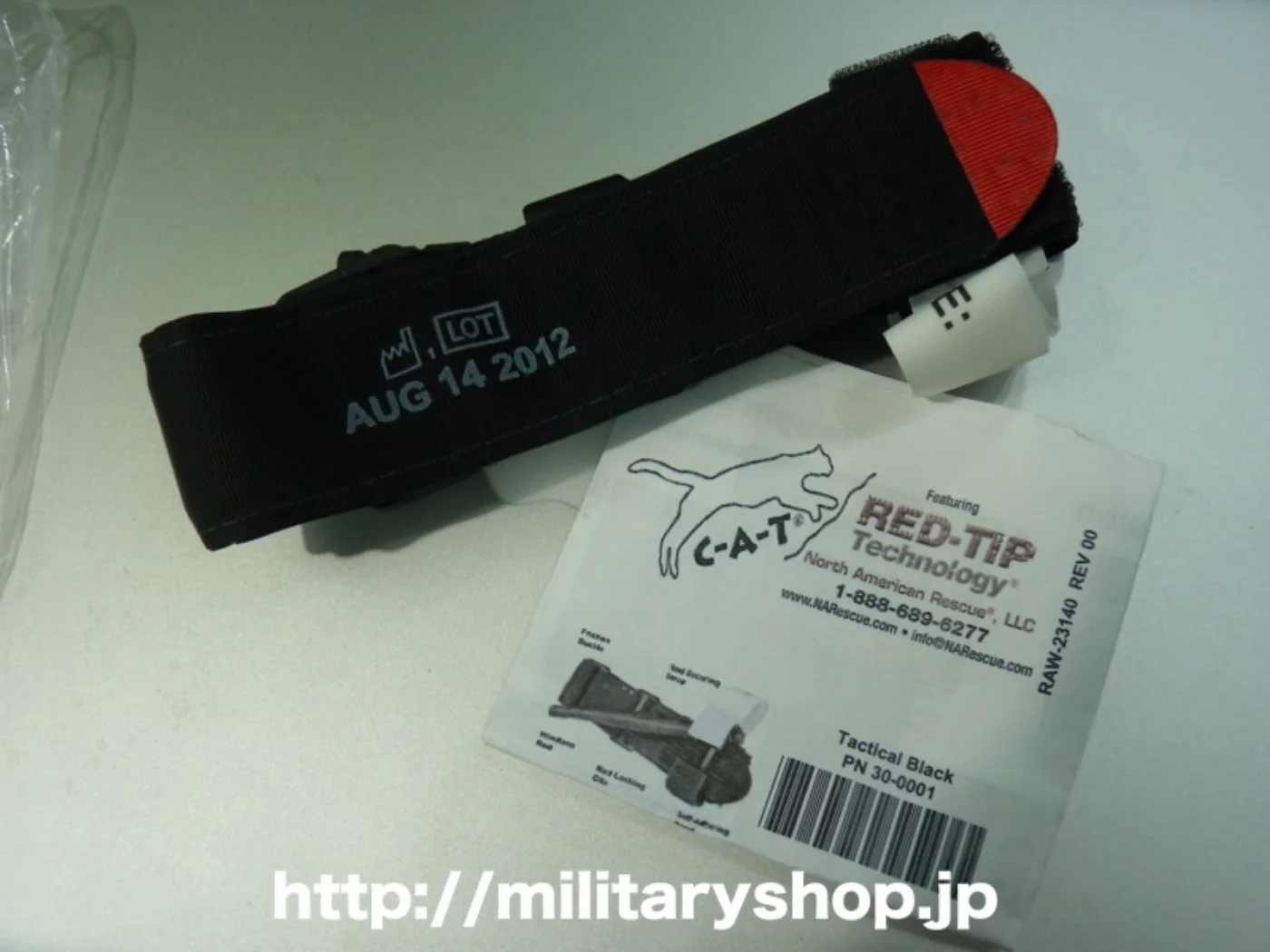 米軍実物 止血帯 CAT 新品未使用 記録写真3
