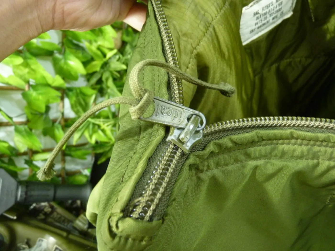 ヘルメットバッグ OD 中古 記録写真5