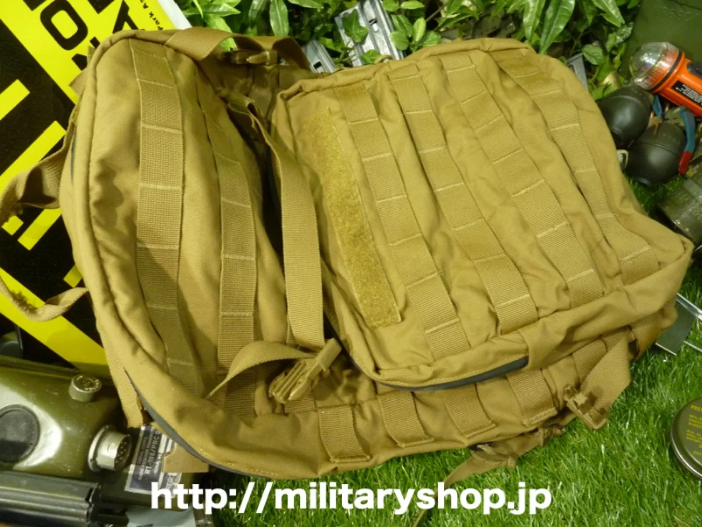 最新型 USMC アサルトパック コヨーテ 中古良品 記録写真6