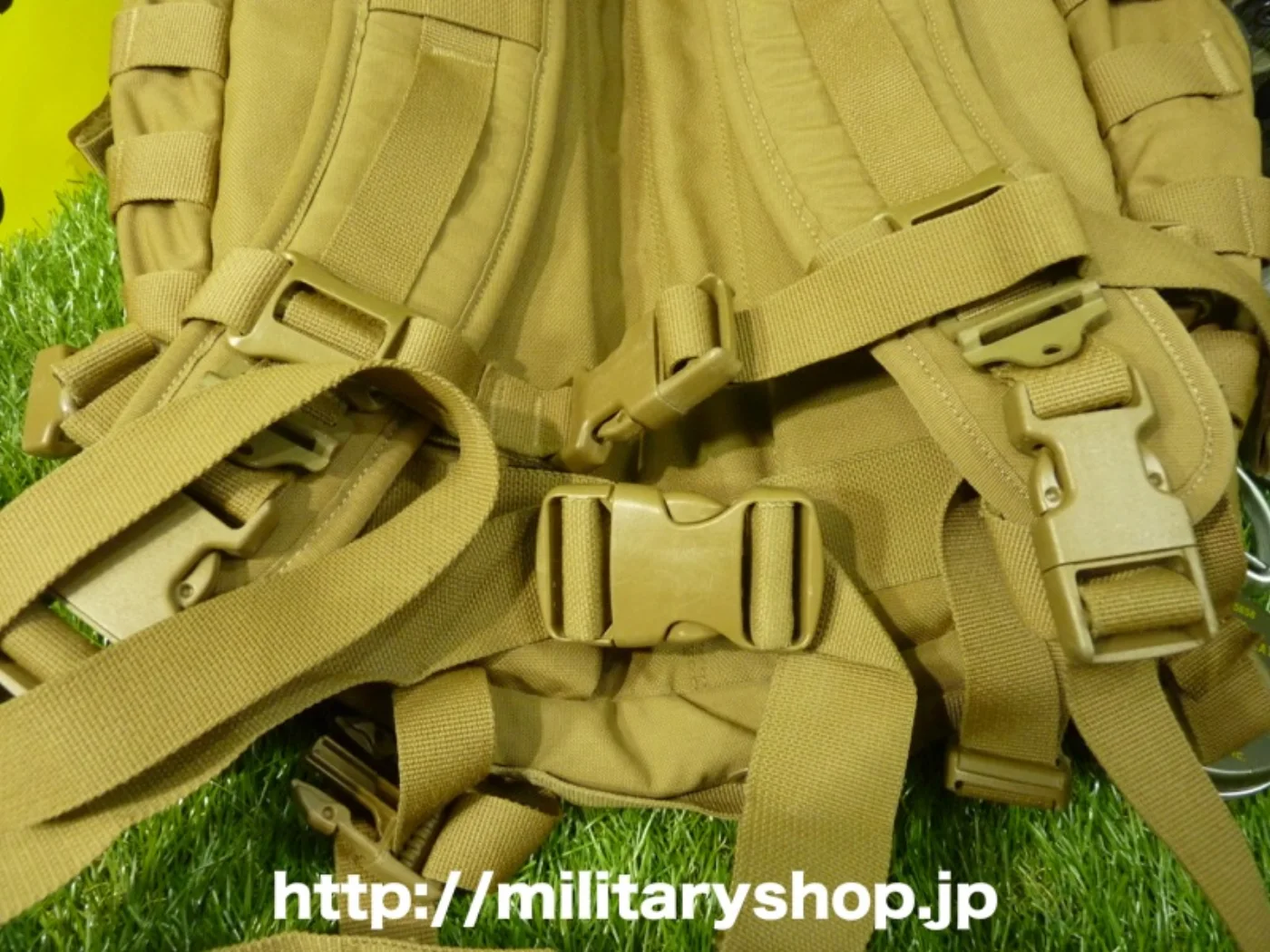 最新型 USMC アサルトパック コヨーテ 中古良品 記録写真8