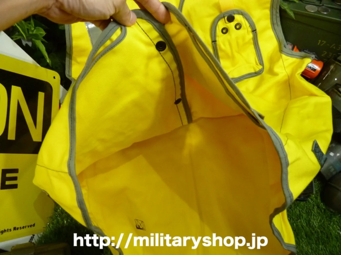 LIFE PRESERVER VEST MK-1 黄色 新品 Mサイズ 記録写真4