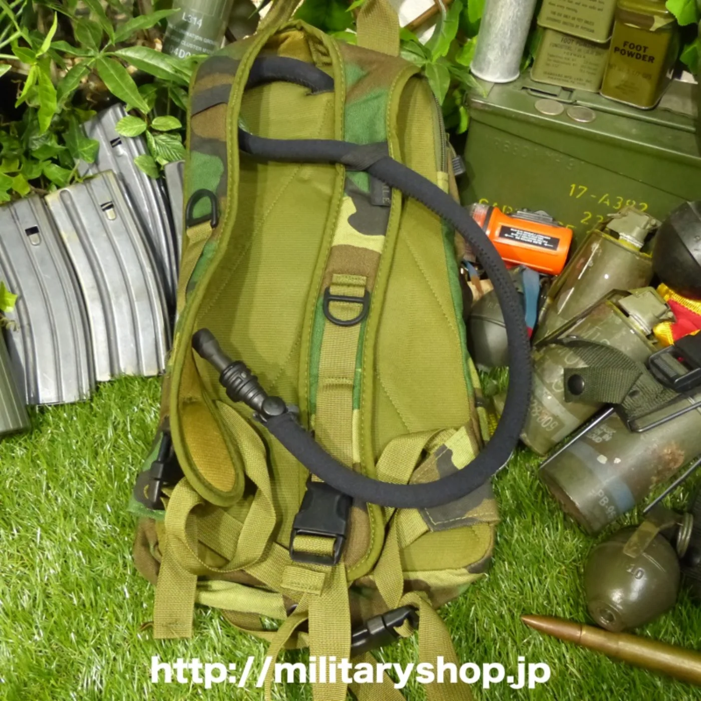 CAMELBAK 迷彩 ポケット付き 極上品 記録写真2