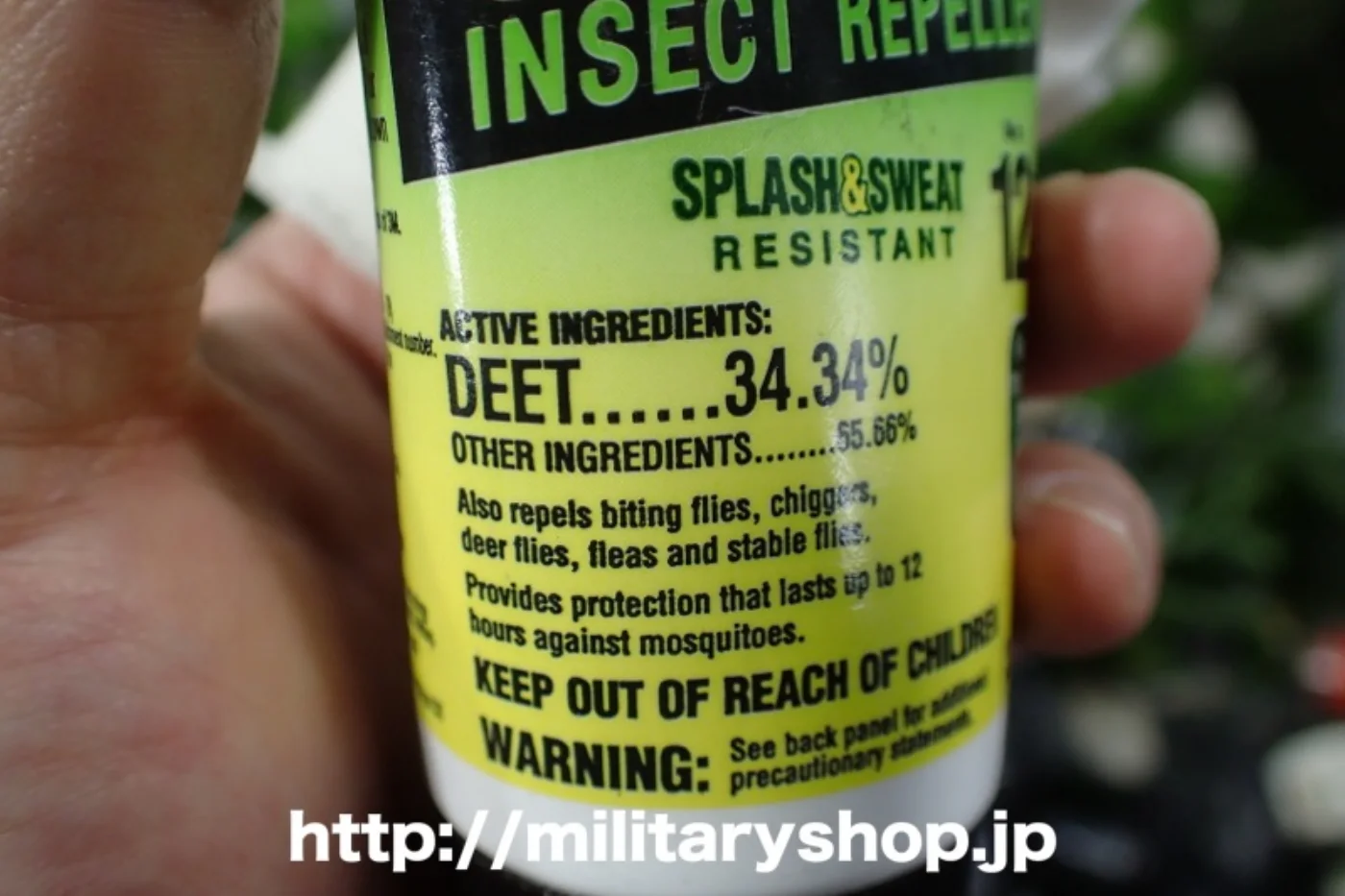 新型 米軍 最強虫よけ 3M ULTRATHON 入荷 記録写真5