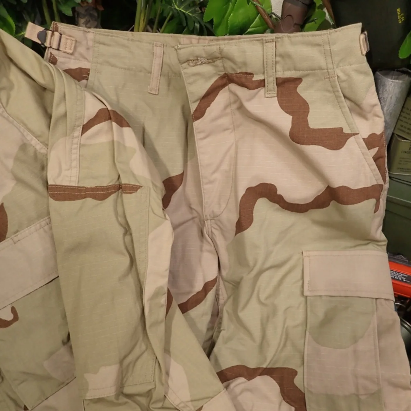 3Cデザート迷彩 戦闘服上下セット S-S 新品同様 記録写真3