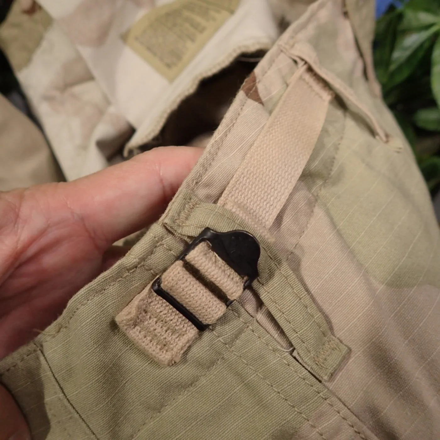 3Cデザート迷彩 戦闘服上下セット S-S 新品同様 記録写真8