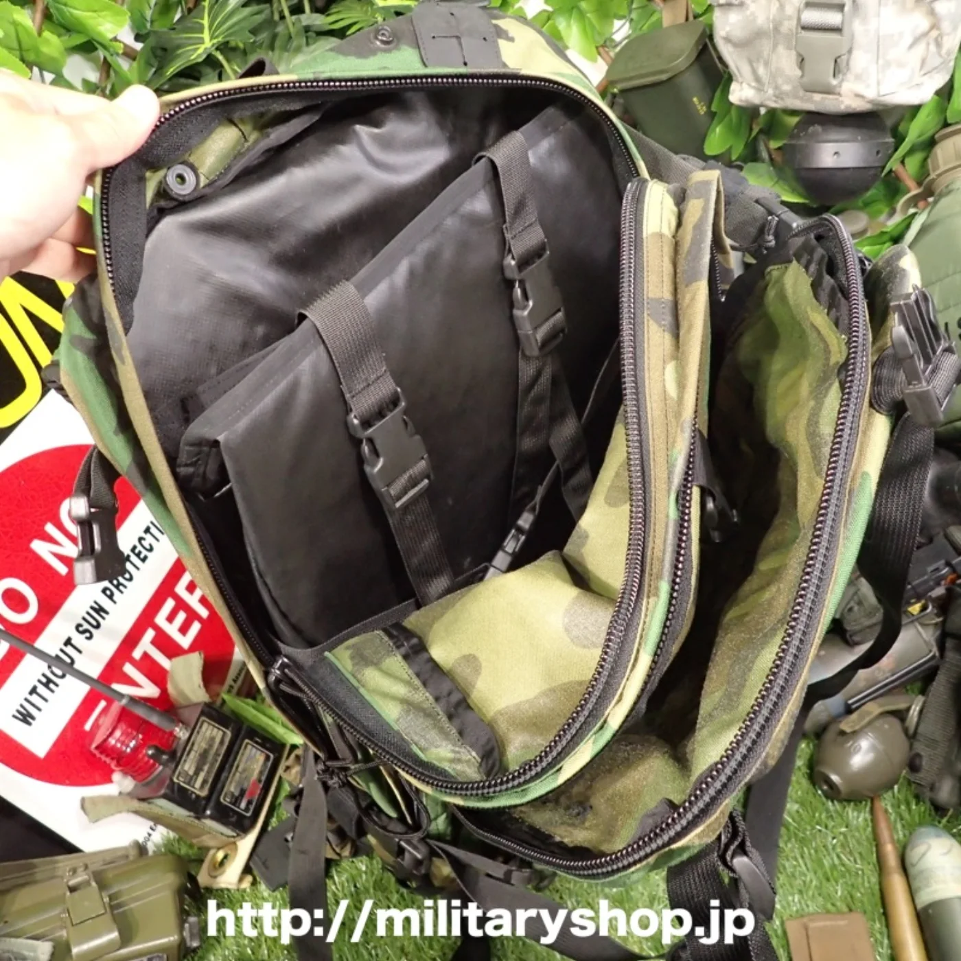 グレゴリー リュックサック ウッドランド迷彩 極上品 記録写真3