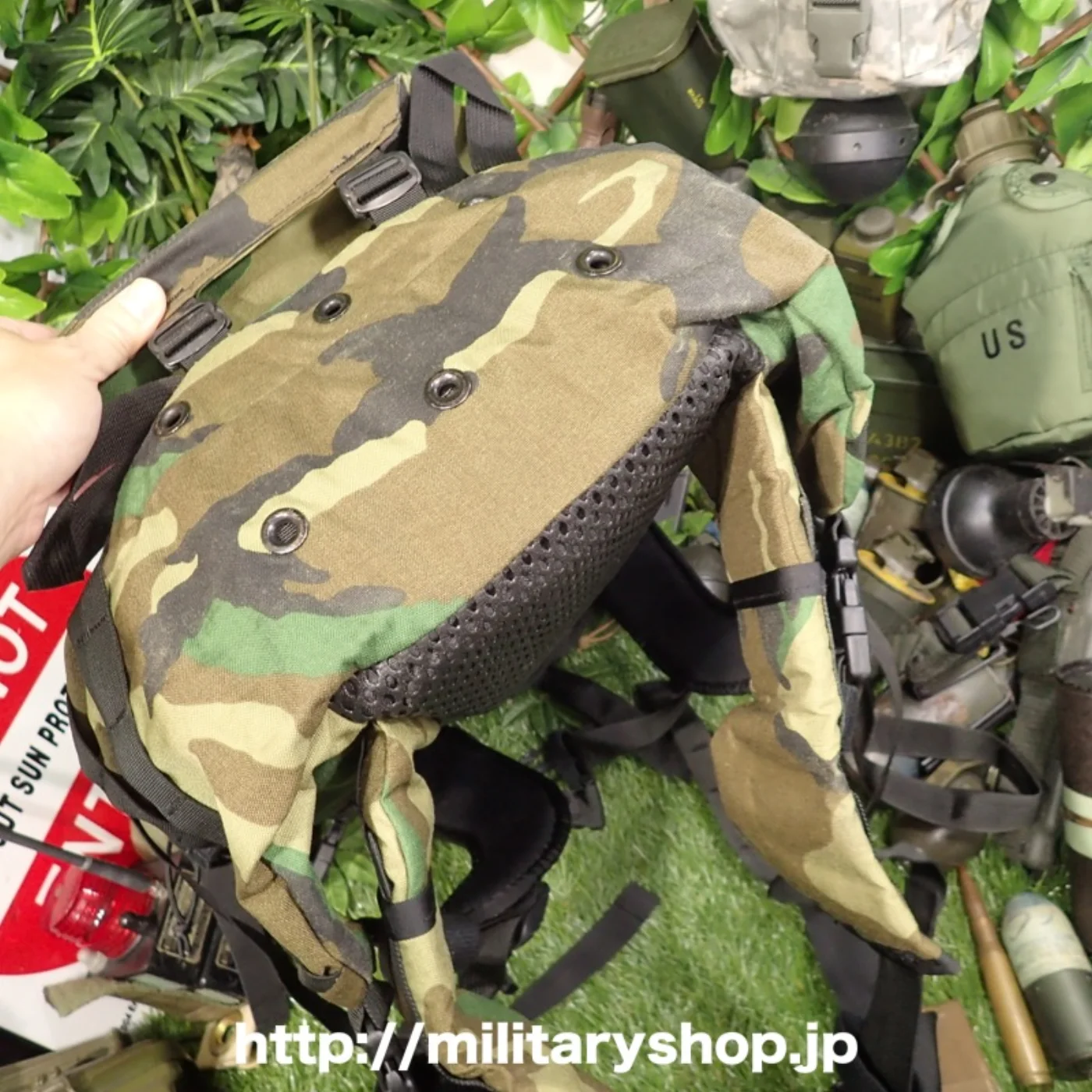 グレゴリー リュックサック ウッドランド迷彩 極上品 記録写真7