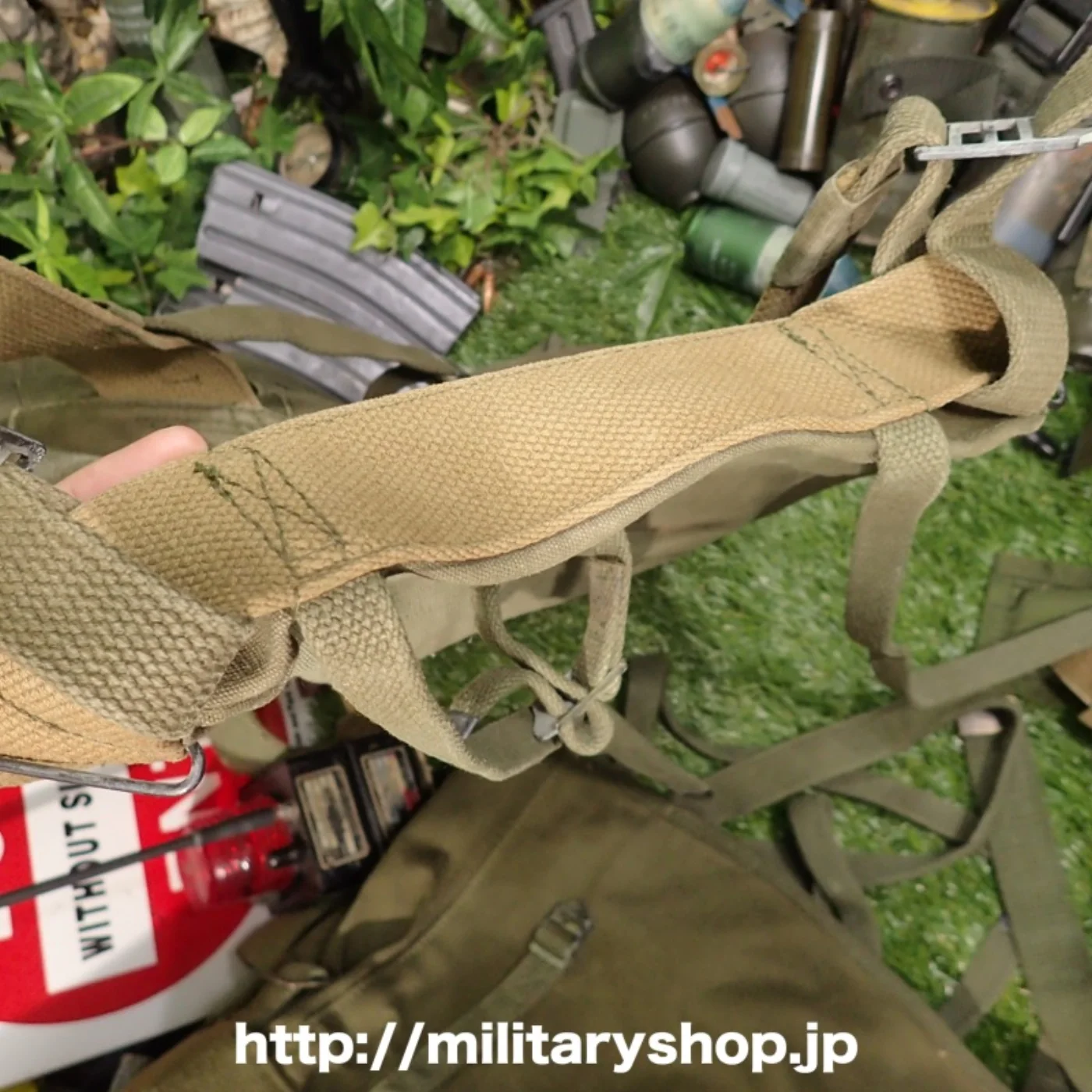 M1945 フィールドパック キャンバス 実物 中古 記録写真7