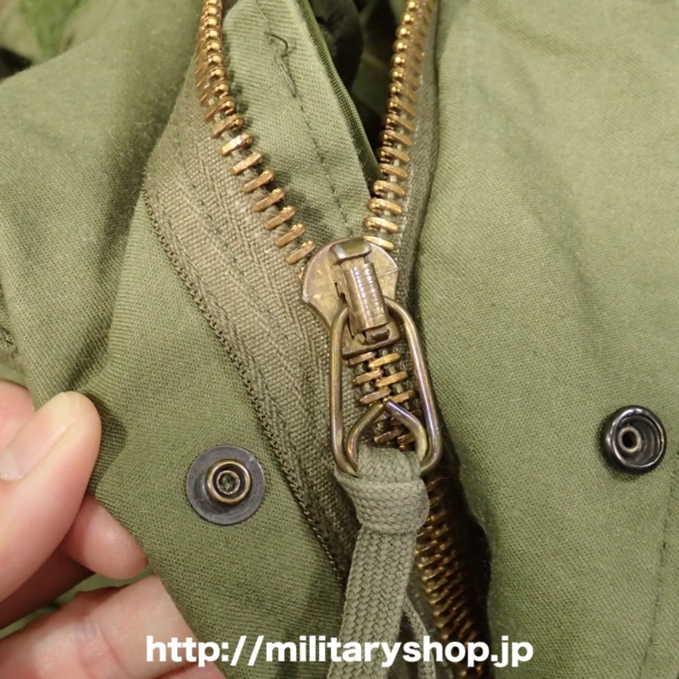 M65 フィールドジャケット ライナー付き LARGE-SHORT 記録写真2