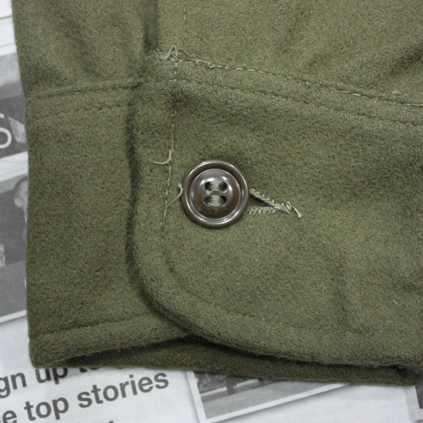 M1951 フィールドシャツ ウール Mサイズ 極上品 記録写真3