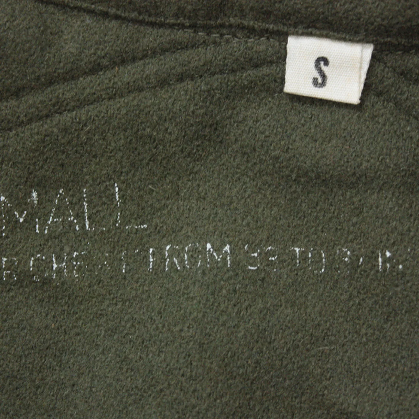 M1951 フィールドシャツ ウール Sサイズ 極上品 記録写真3