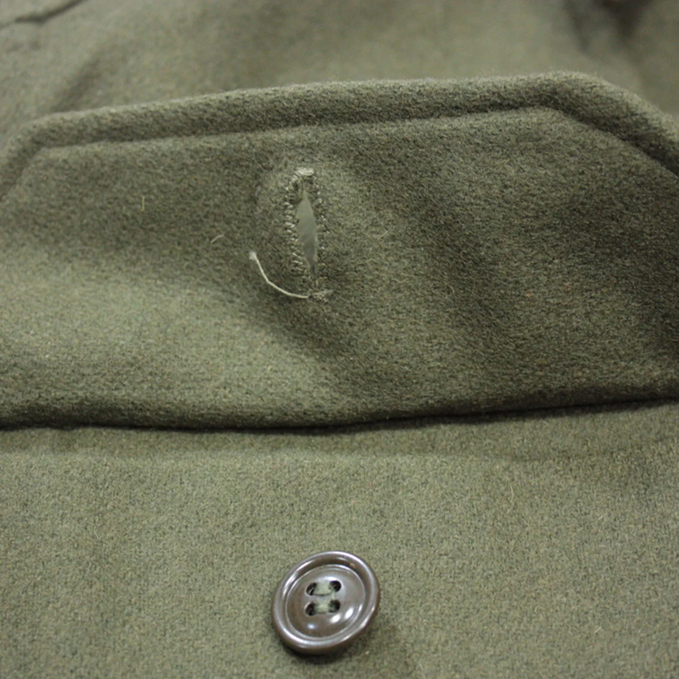 M1951 フィールドシャツ ウール Sサイズ 極上品 記録写真5