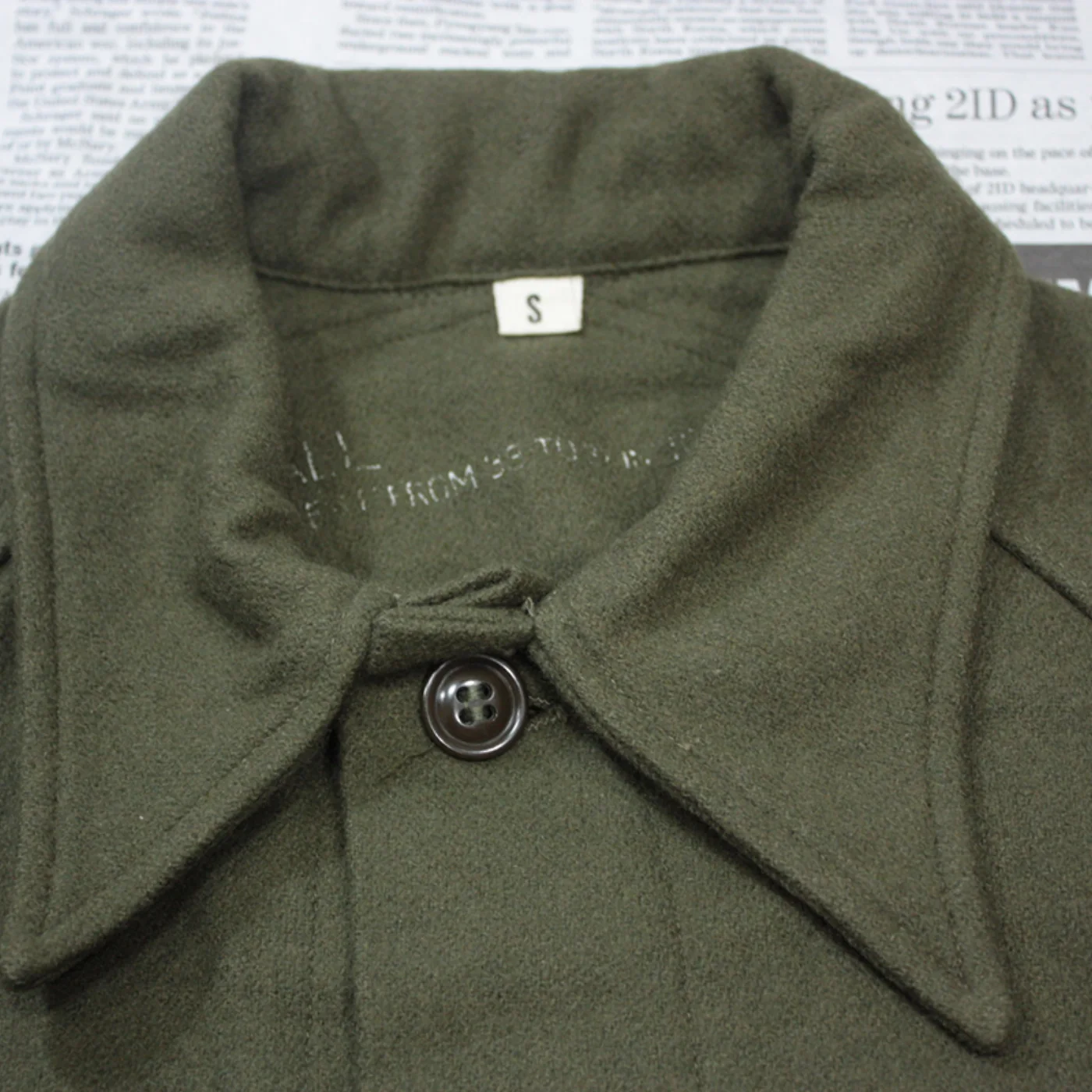 M1951 フィールドシャツ ウール Sサイズ 極上品 記録写真7