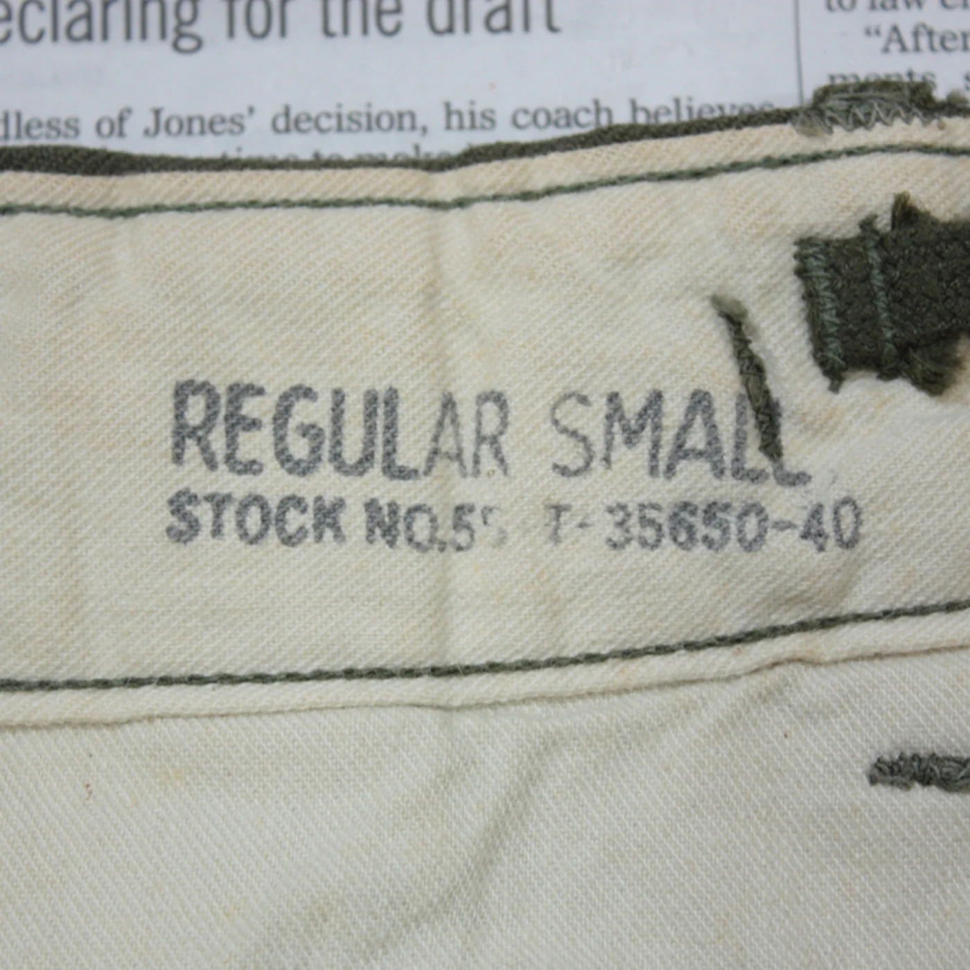 M1951 フィールドパンツ REGULAR SMALL 極上品 記録写真2