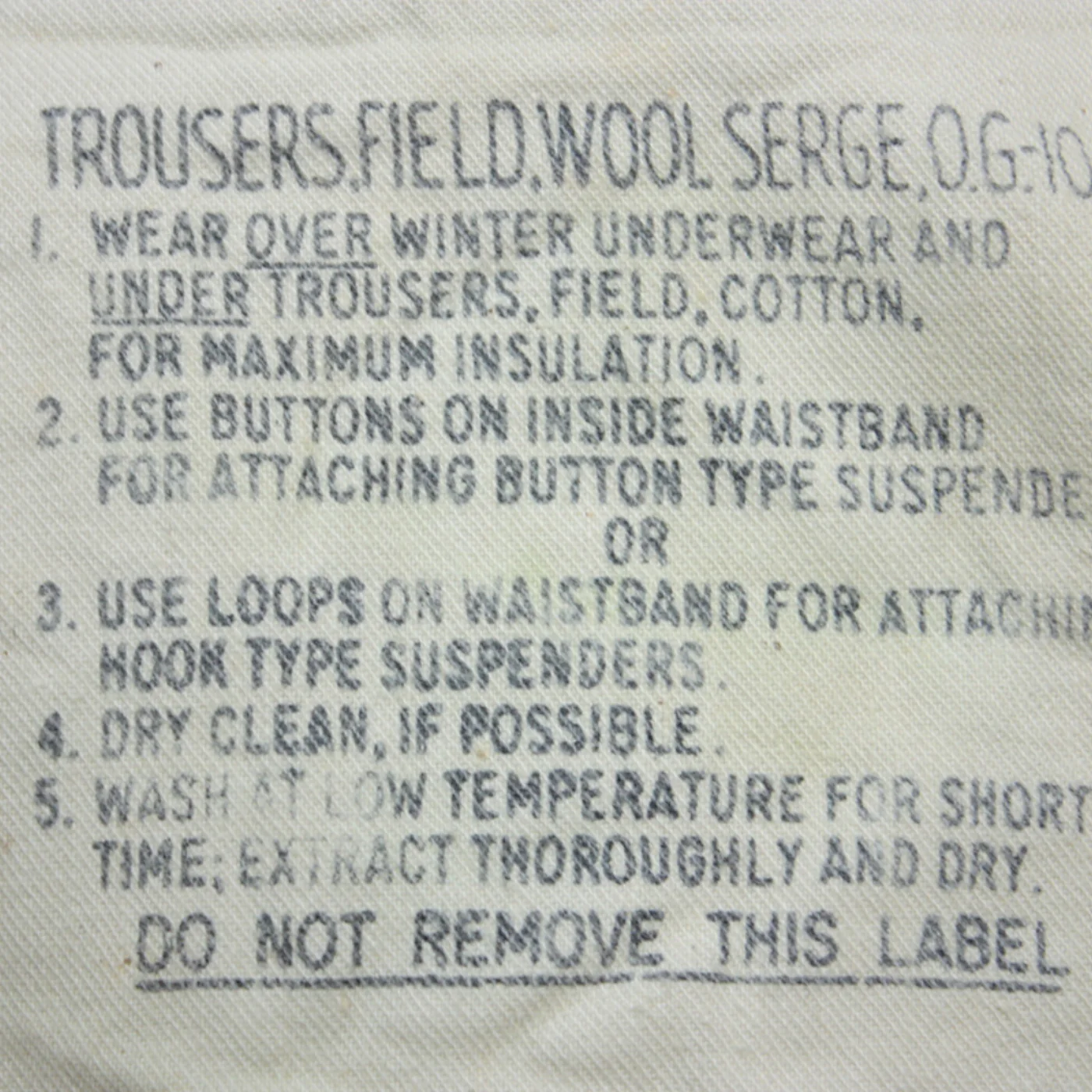 M1951 フィールドパンツ REGULAR SMALL 極上品 記録写真3