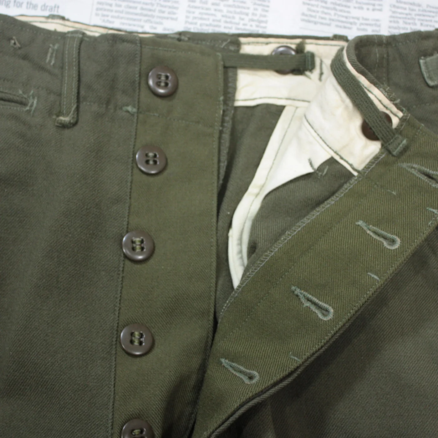 M1951 フィールドパンツ REGULAR SMALL 極上品 記録写真5