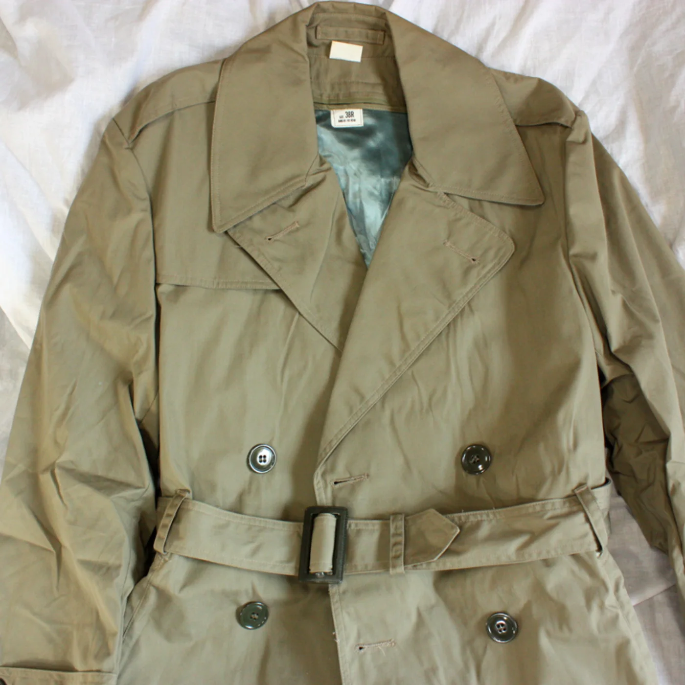米軍オールウェザーコート サイズ38R 中古良品 記録写真2