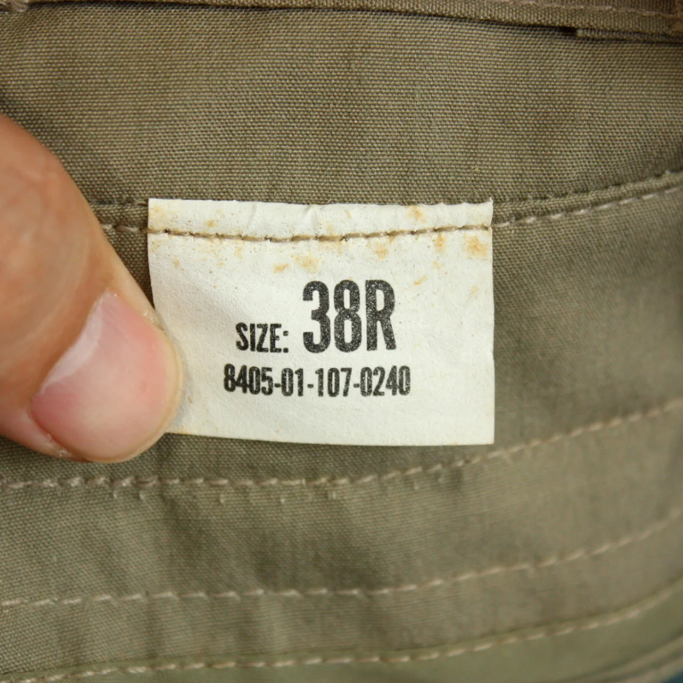 米軍オールウェザーコート サイズ38R 中古良品 記録写真3