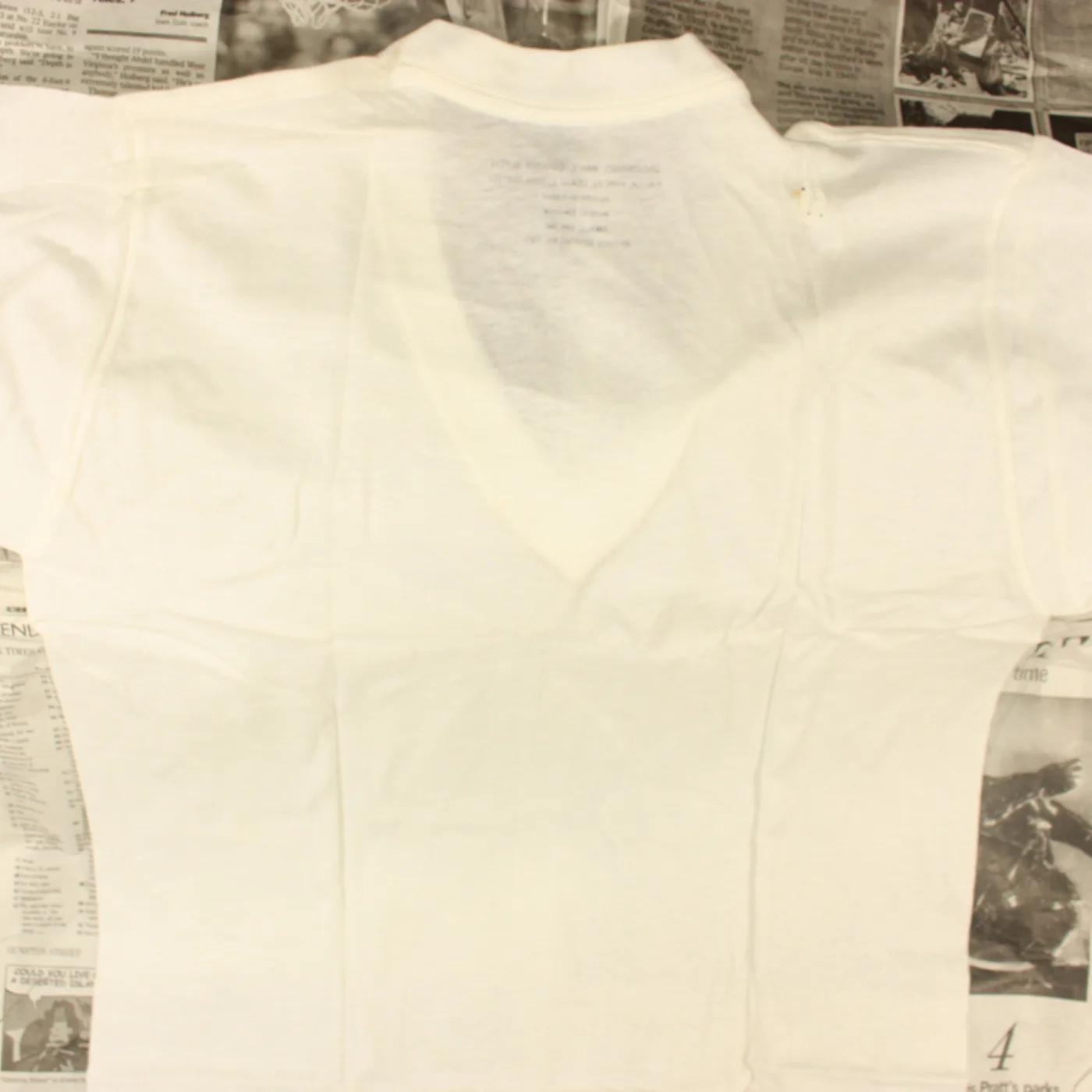 UNDER SHIRT MANS QUARTER SLEEVE V-NECK 2枚セット 記録写真6