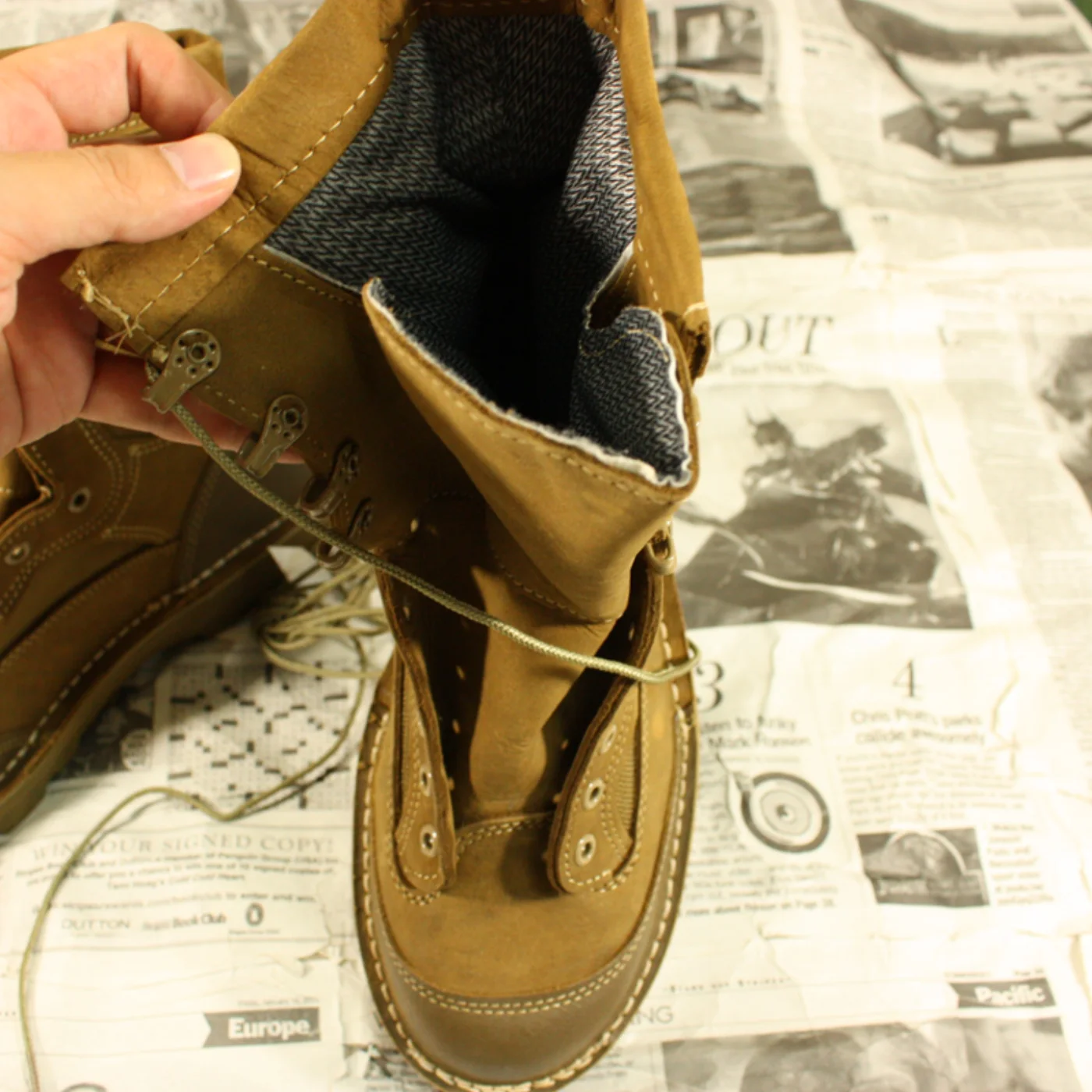 Wellco製 デザートコンバットブーツ US9W【新品】 記録写真7