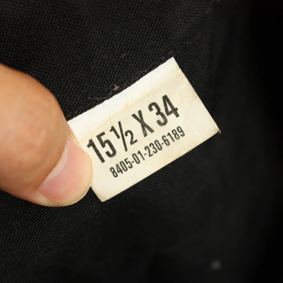 メンズシャツ 15-1/2x34 記録写真2