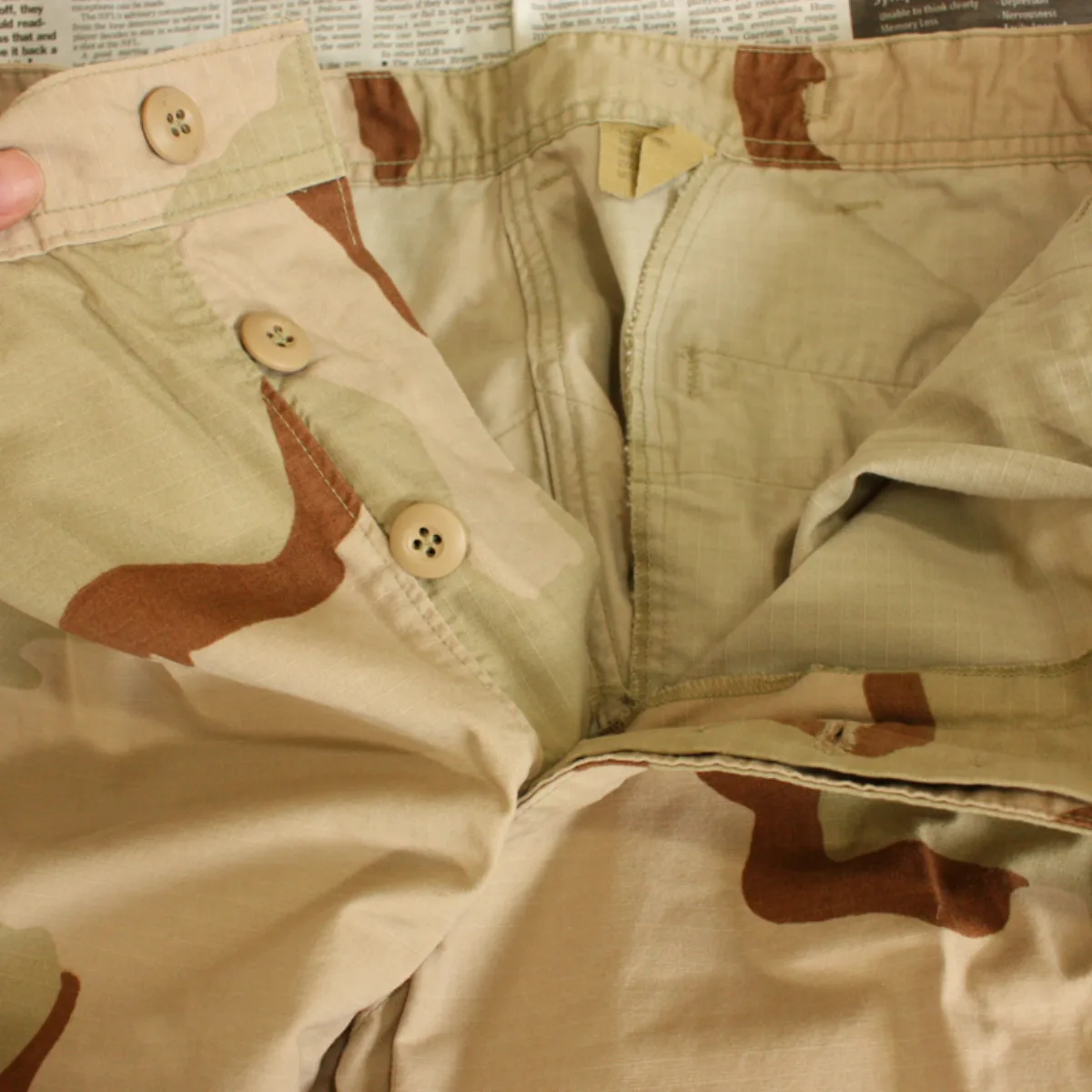 3C デザート パンツ L-R 記録写真1