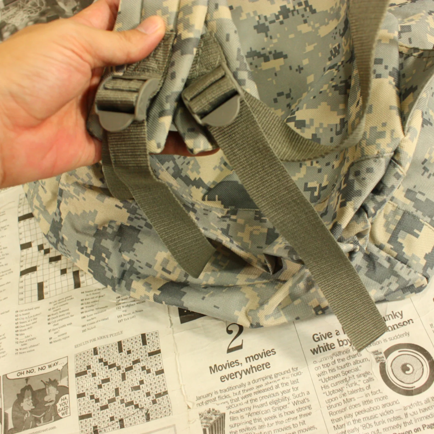 U.S.ARMY goarmy.com ACUカモ リュックサック(民生品) 記録写真4