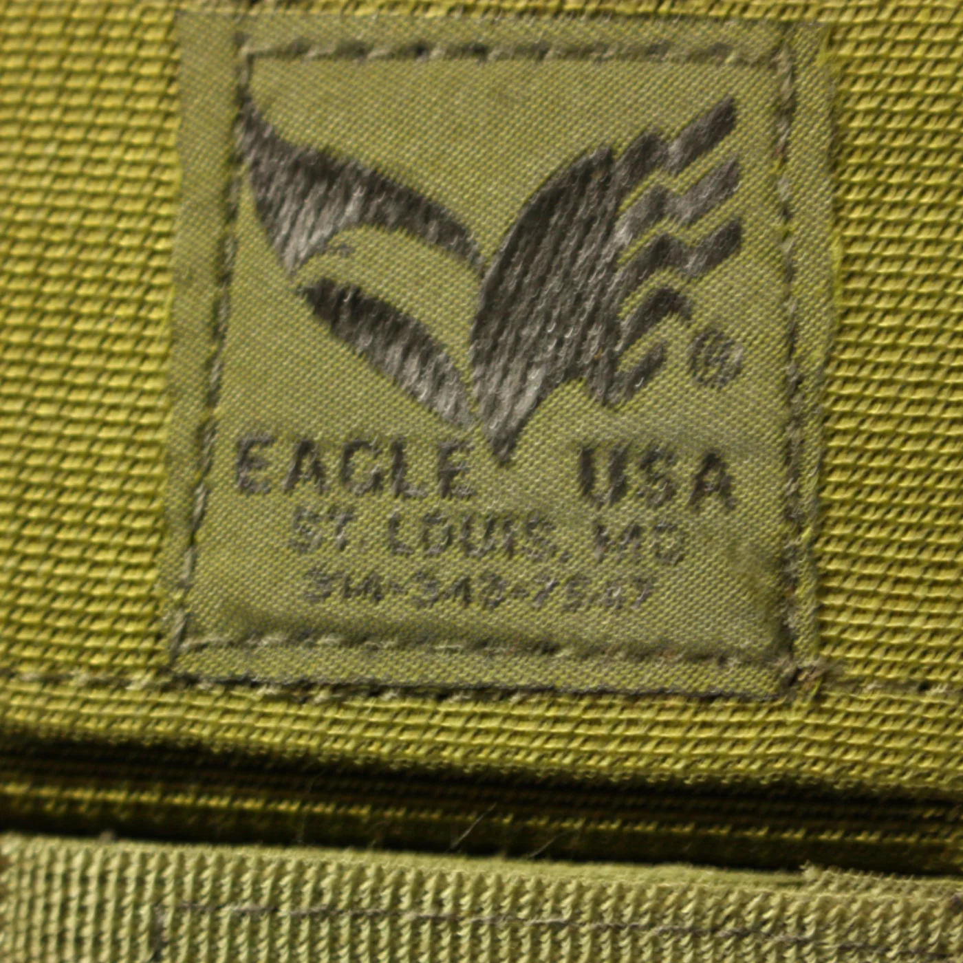 EAGLE INDUSTRIES製 ダブルマガジンポーチ オリーブドラブ 記録写真5